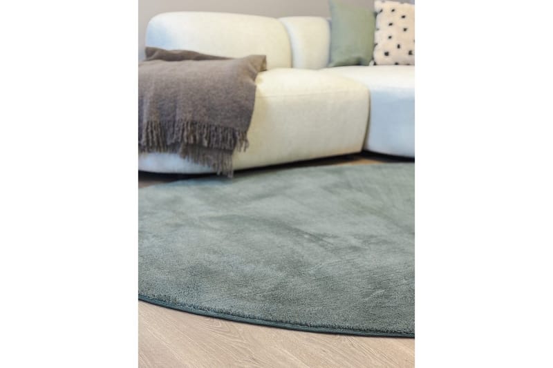 Tvättbar Matta Soft Shape - 240x340 cm, Grön - Textil & mattor - Matta - Flatvävd matta