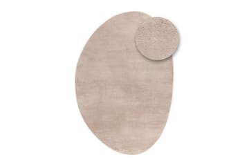 Tvättbar Matta Soft Shape - 240x340 cm, Greige - Textil & mattor - Matta - Flatvävd matta