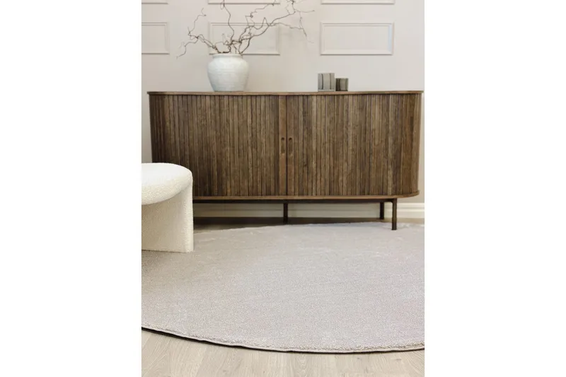 Tvättbar Matta Soft Shape - 240x340 cm, Melerad Linne - Textil & mattor - Matta - Flatvävd matta