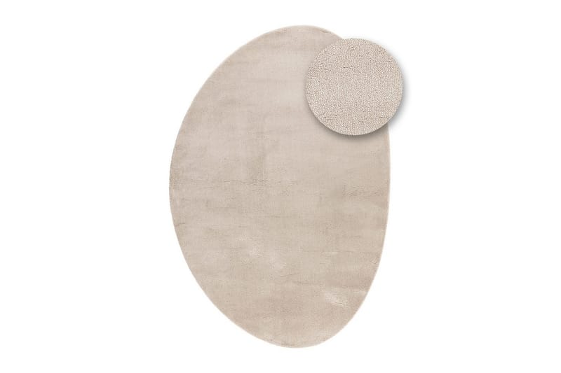 Tvättbar Matta Soft Shape - 240x340 cm, Melerad Linne - Textil & mattor - Matta - Flatvävd matta