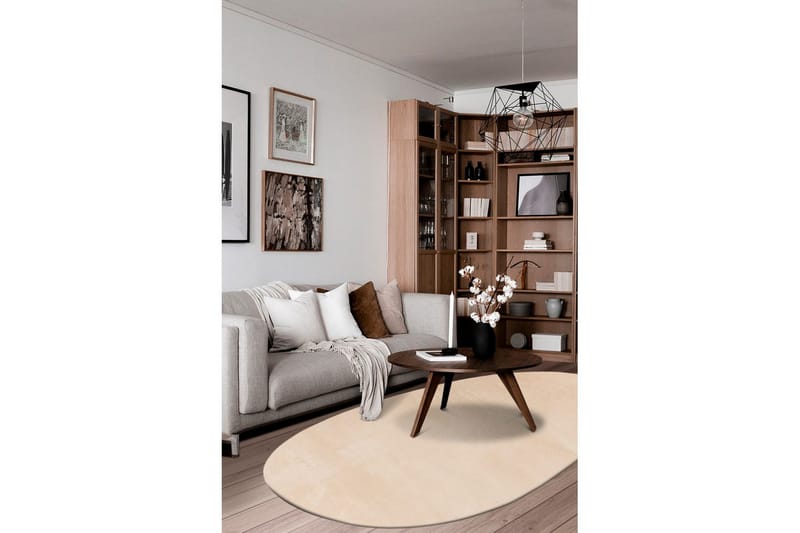 Tvättbar Matta Soft Shape - 240x340 cm, Natur - Textil & mattor - Matta - Flatvävd matta