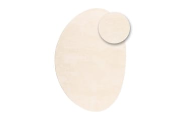 Tvättbar Matta Soft Shape - 240x340 cm, Natur - Textil & mattor - Matta - Flatvävd matta
