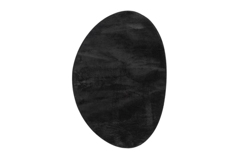 Tvättbar Matta Soft Shape - 240x340 cm, Svart - Textil & mattor - Matta - Flatvävd matta