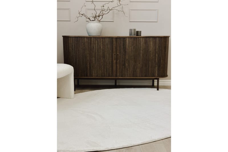 Tvättbar Matta Soft Shape - 240x340 cm, Vit - Textil & mattor - Matta - Flatvävd matta