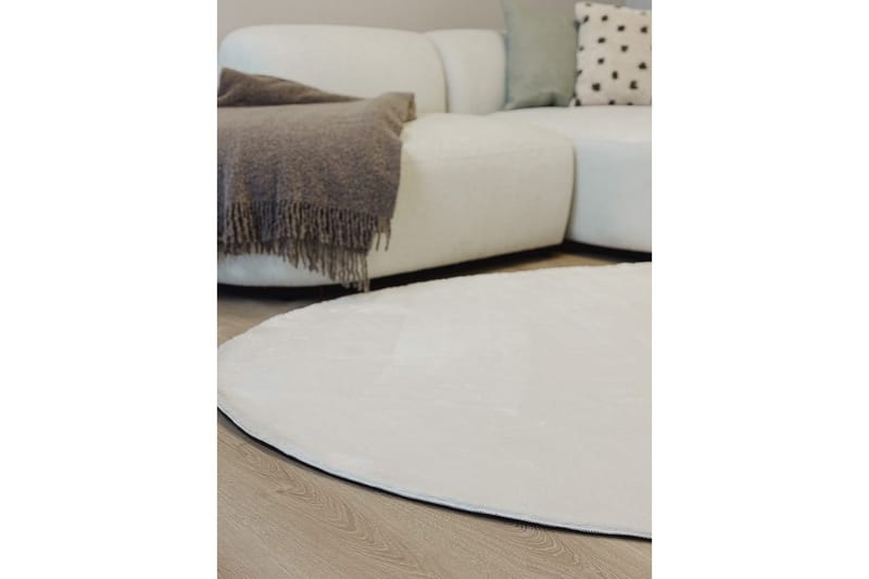 Tvättbar Matta Soft Shape - 240x340 cm, Vit - Textil & mattor - Matta - Flatvävd matta