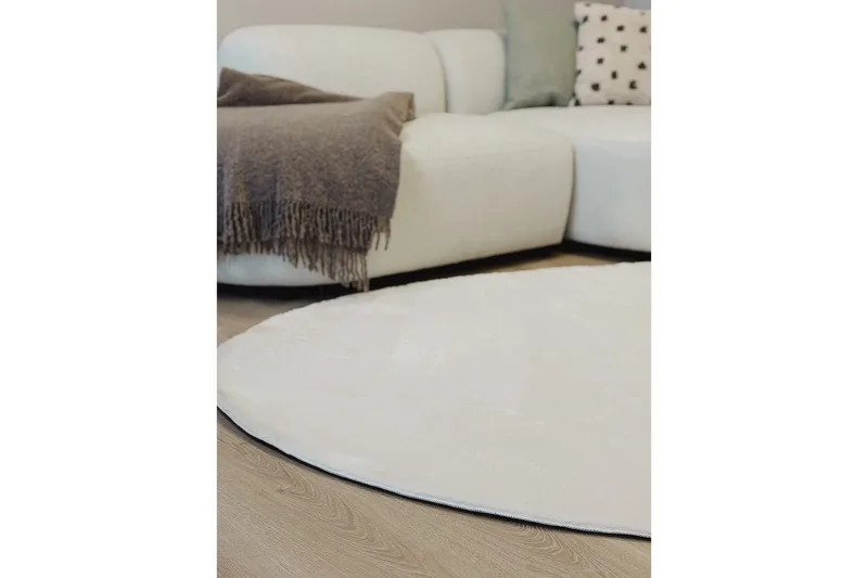 Tvättbar Matta Soft Shape - 240x340 cm, Vit - Textil & mattor - Matta - Flatvävd matta