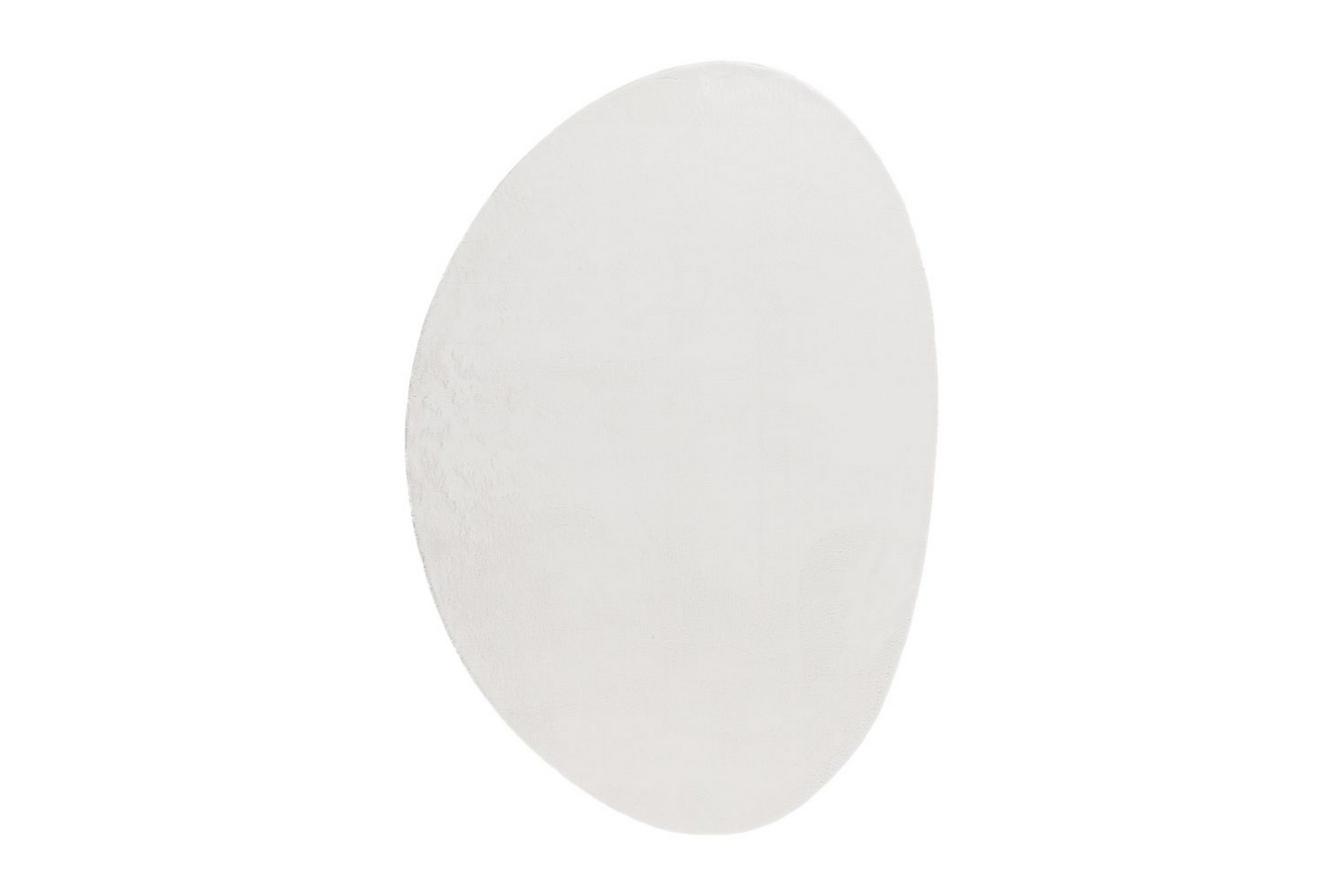 tvättbar matta soft shape - 200x290 cm, vit