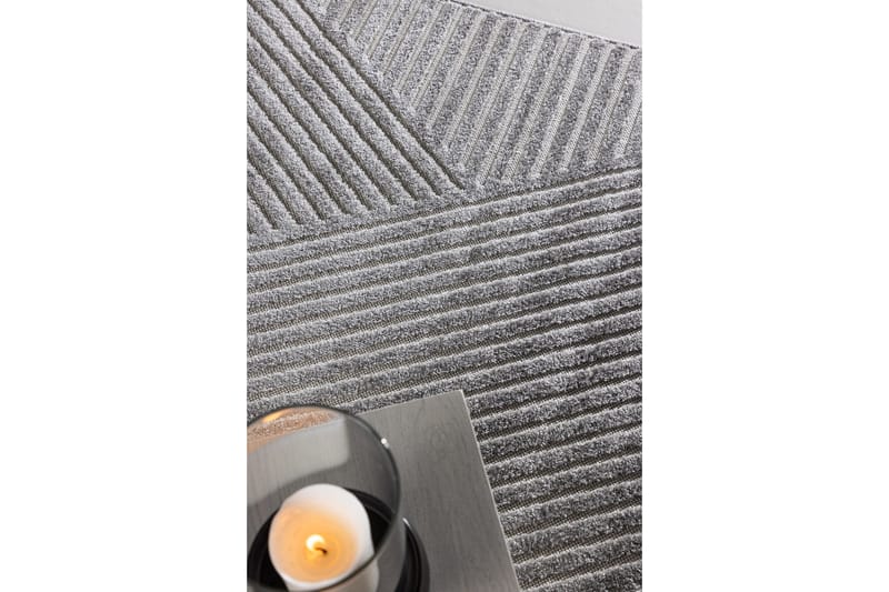 Aron Plastmatta 240x340 cm - Grå - Textil & mattor - Matta - Utomhusmatta - Plastmatta