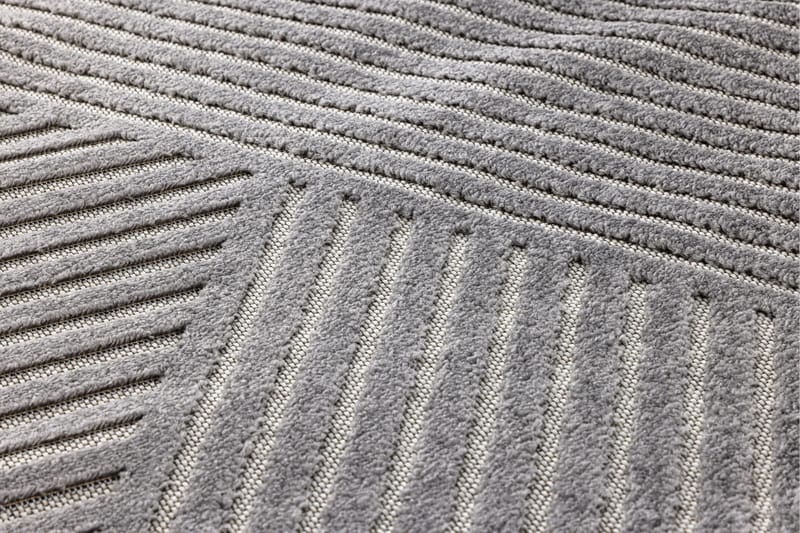 Aron Plastmatta 240x340 cm - Grå - Textil & mattor - Matta - Utomhusmatta - Plastmatta
