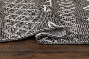 Athena Aztek Utomhusmatta 160x230 cm - Grå - Textil & mattor - Matta - Utomhusmatta