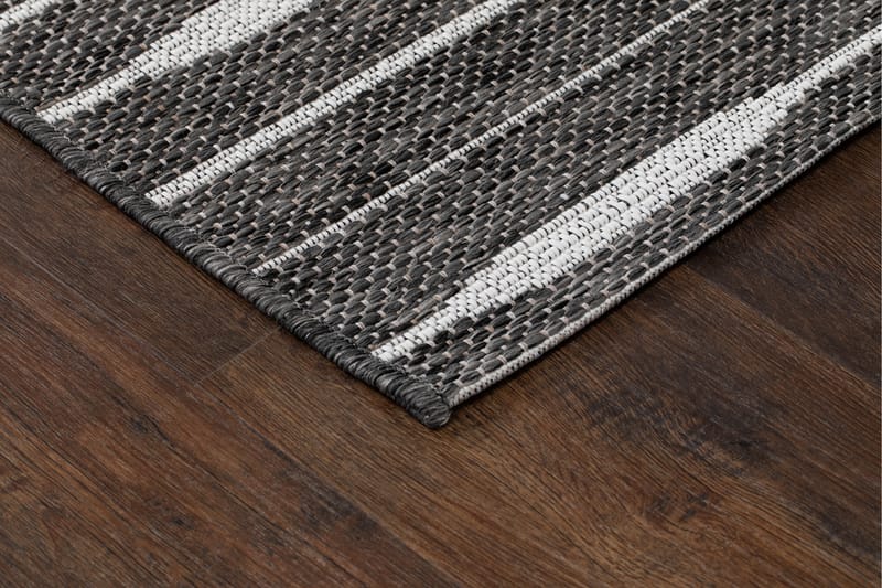Athena Lines Utomhusmatta 200x290 cm - Grå - Textil & mattor - Matta - Utomhusmatta