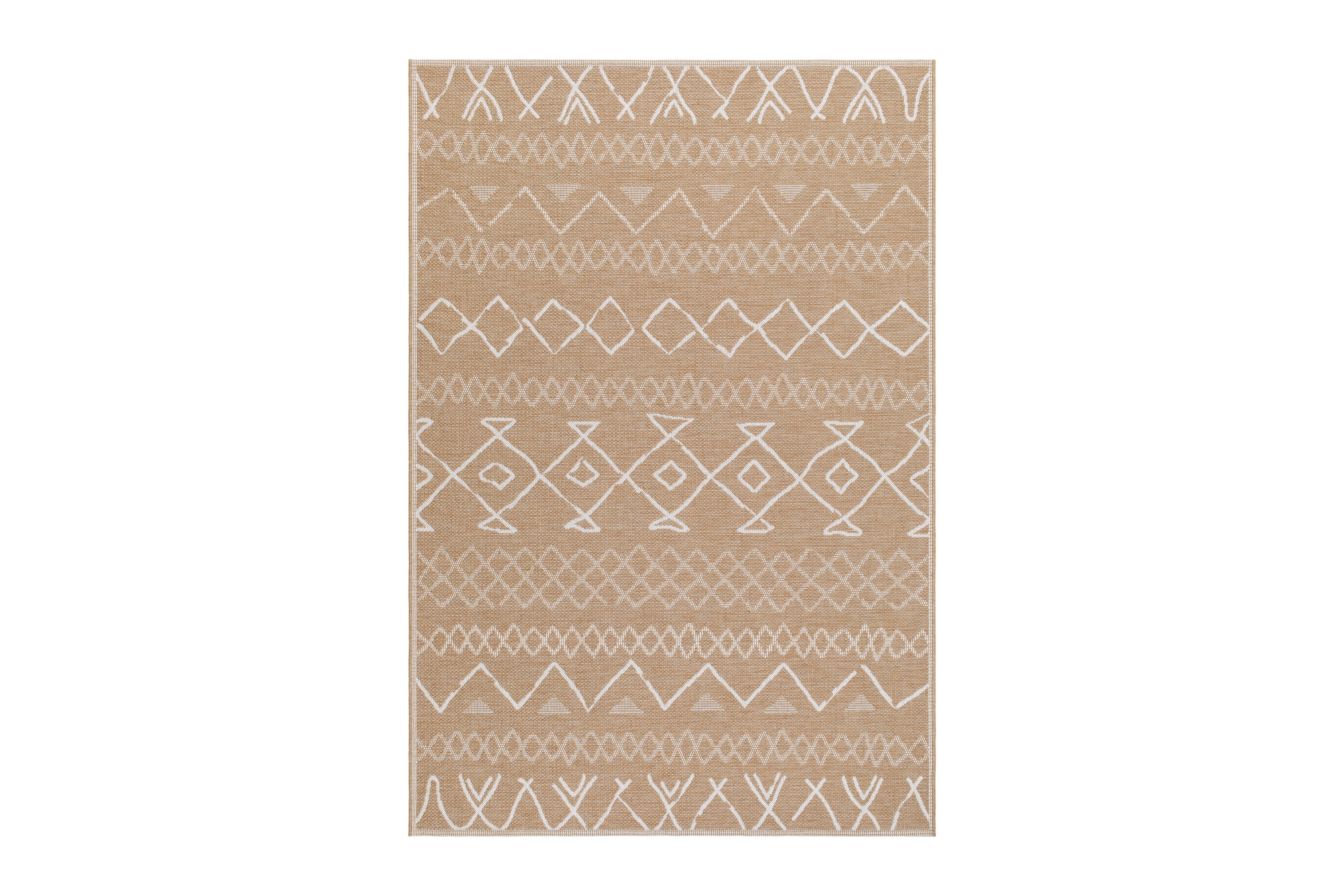 Athena Aztek Utomhusmatta 200x290 cm Natur
