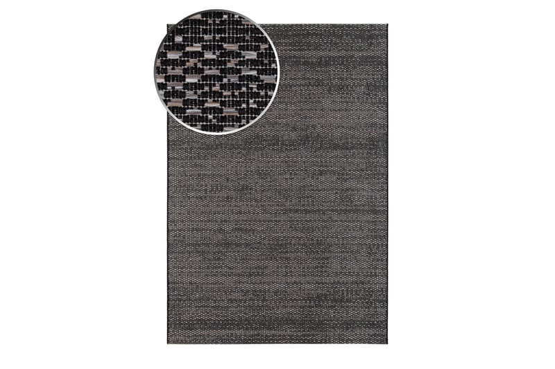 Palma Plain Utomhusmatta 160x230 cm - Svart - Textil & mattor - Matta - Utomhusmatta - Balkongmatta & altanmatta