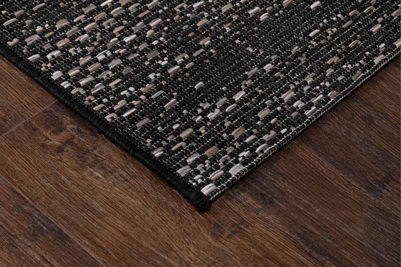 Palma Plain Utomhusmatta 160x230 cm - Svart - Textil & mattor - Matta - Utomhusmatta - Balkongmatta & altanmatta