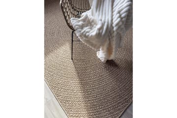 Wiltonmatta Natural Circle 200x290 cm - 200x290 cm - Textil & mattor - Matta - Utomhusmatta - Balkongmatta & altanmatta