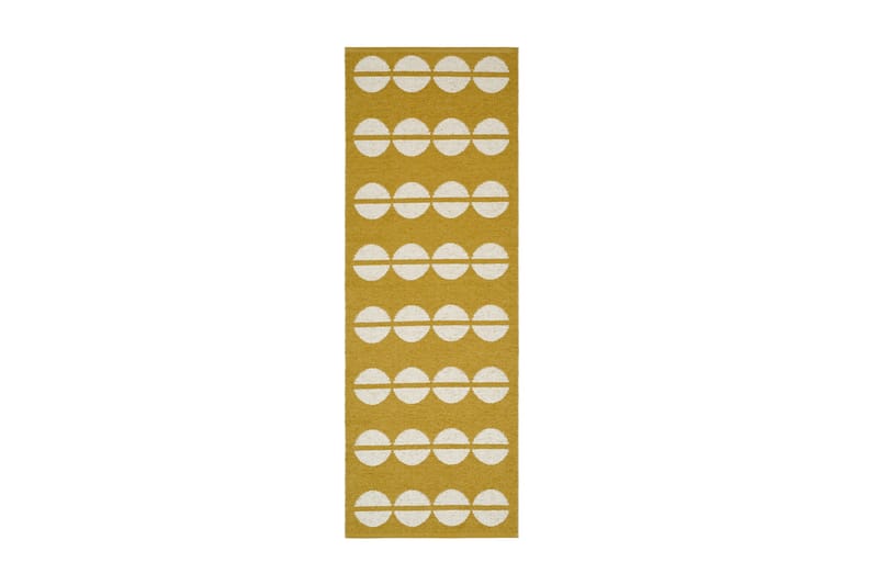 Bastian Plastmatta 70x400 cm Rektangulär Vändbar - Gul - Textil & mattor - Matta - Utomhusmatta - Plastmatta