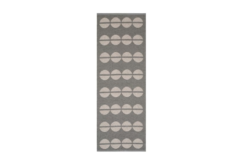Bastian Plastmatta 70x200 cm Rektangulär Vändbar - Mörkgrå - Textil & mattor - Matta - Utomhusmatta - Plastmatta