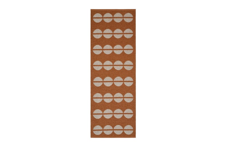 Bastian Plastmatta 70x300 cm Rektangulär Vändbar - Orange - Textil & mattor - Matta - Utomhusmatta - Plastmatta