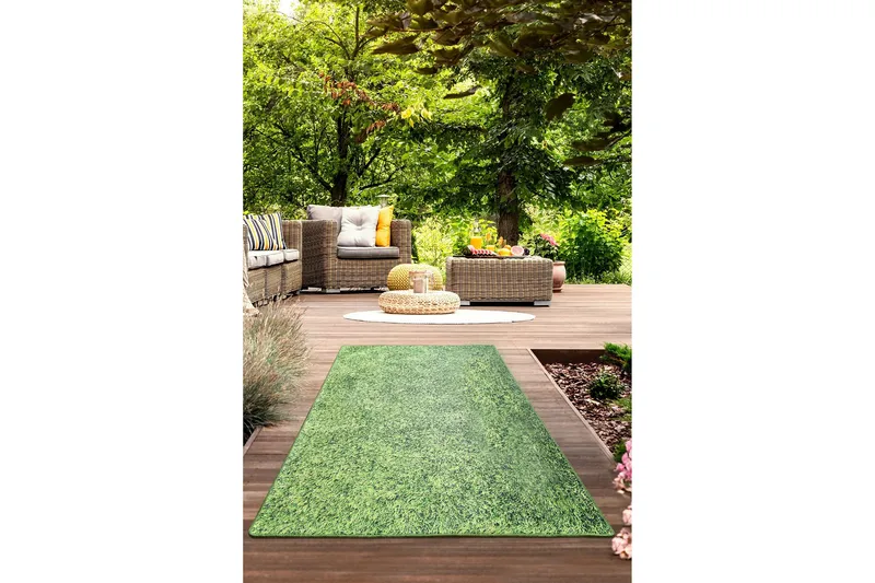 Ahihia Entrematta 80x200 cm, Flerfärgad/Sammet