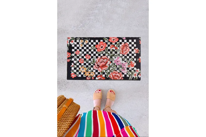 Almiera Dörrmatta 45x70 cm - Flerfärgad - Textil & mattor - Matta - Utomhusmatta - Dörrmatta & entrématta