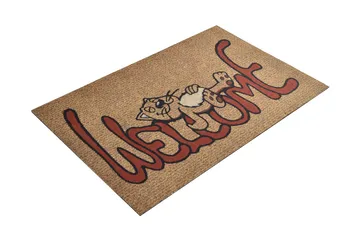 Benvinguda Dörrmatta 45x70 cm - Flerfärgad - Textil & mattor - Matta - Utomhusmatta - Dörrmatta & entrématta