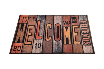 Camarada Dörrmatta 45x70 cm - Flerfärgad - Textil & mattor - Matta - Utomhusmatta - Dörrmatta & entrématta