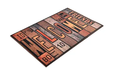 Camarada Dörrmatta 45x70 cm - Flerfärgad - Textil & mattor - Matta - Utomhusmatta - Dörrmatta & entrématta