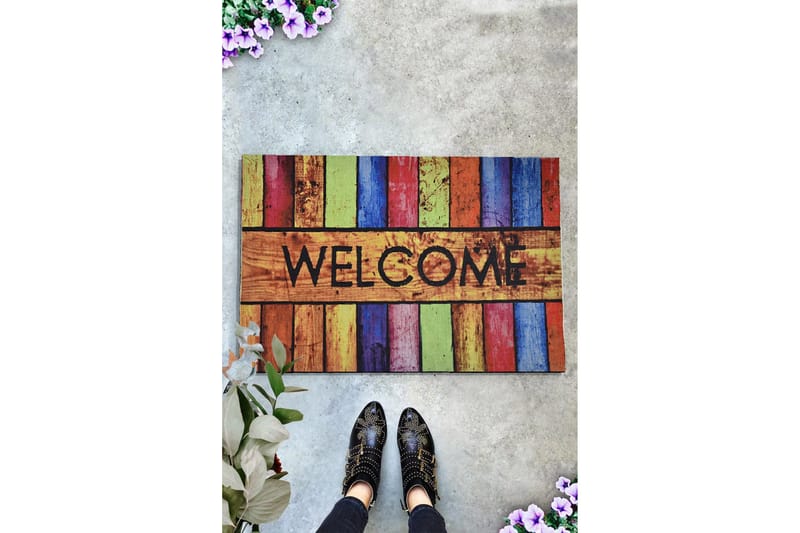 Chilai Dörrmatta 45x70 cm - PVC/Multifärgad - Textil & mattor - Matta - Utomhusmatta - Dörrmatta & entrématta