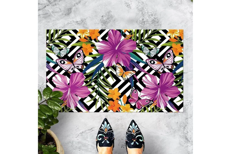 Chilai Dörrmatta 45x70 cm, PVC/Multifärgad