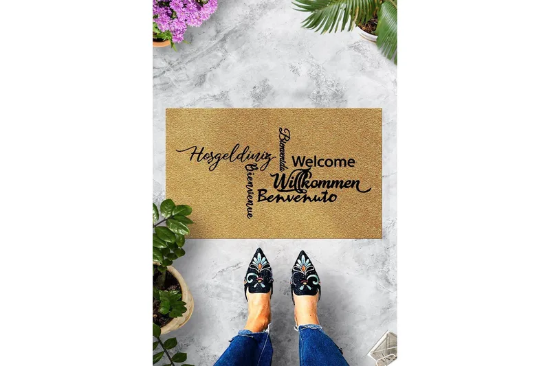 Chilai Dörrmatta 45x70 cm - PVC/Multifärgad - Textil & mattor - Matta - Utomhusmatta - Dörrmatta & entrématta