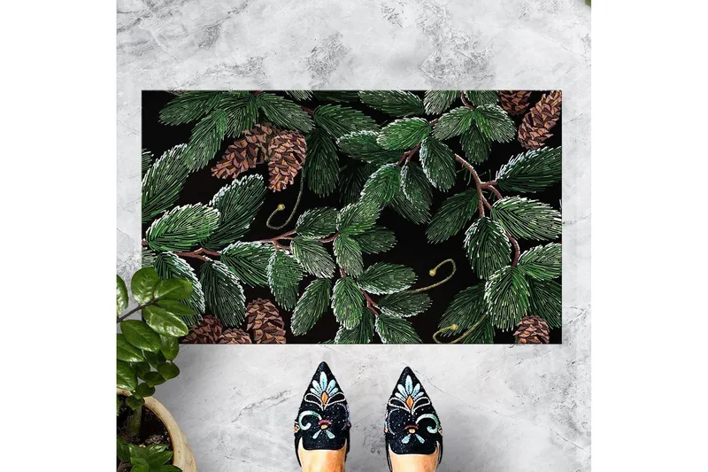 Chilai Dörrmatta 45x70 cm, PVC/Multifärgad