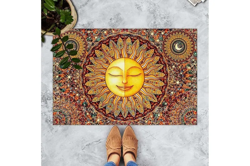 Chilai Dörrmatta 45x70 cm, PVC/Multifärgad