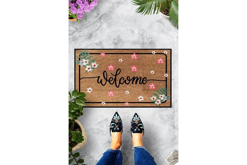 Chilai Dörrmatta 45x70 cm - PVC/Multifärgad - Textil & mattor - Matta - Utomhusmatta - Dörrmatta & entrématta