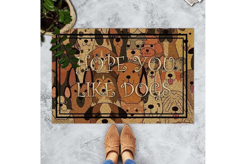 Chilai Dörrmatta 45x70 cm, PVC/Multifärgad