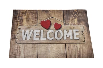 Chorche Dörrmatta 45x70 cm - Flerfärgad - Textil & mattor - Matta - Utomhusmatta - Dörrmatta & entrématta