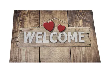 Chorche Dörrmatta 45x70 cm - Flerfärgad - Textil & mattor - Matta - Utomhusmatta - Dörrmatta & entrématta