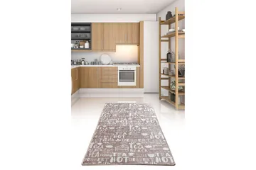 Cuppa Entrematta 80x200 cm - Beige/Vit/Sammet - Textil & mattor - Matta - Utomhusmatta - Dörrmatta & entrématta