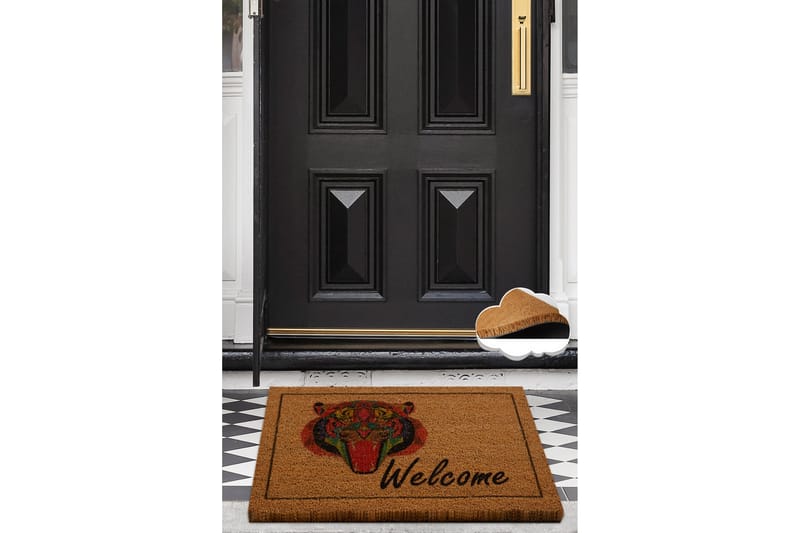 Dörrmatta Chilai 40x60 cm - PVC/Multifärgad - Textil & mattor - Matta - Utomhusmatta - Dörrmatta & entrématta