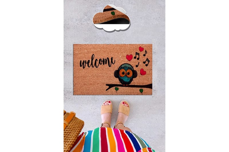 Dörrmatta Chilai 40x60 cm - PVC/Multifärgad - Textil & mattor - Matta - Utomhusmatta - Dörrmatta & entrématta