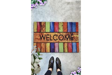 Dörrmatta Chilai 45x70 cm - PVC/Multifärgad - Textil & mattor - Matta - Utomhusmatta - Dörrmatta & entrématta