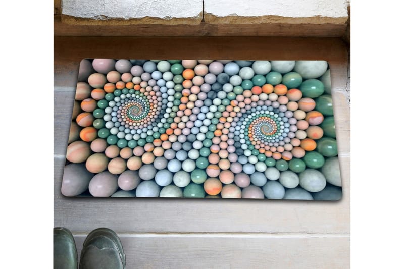Dörrmatta Chilai 45x70 cm - PVC/Multifärgad - Textil & mattor - Matta - Utomhusmatta - Dörrmatta & entrématta