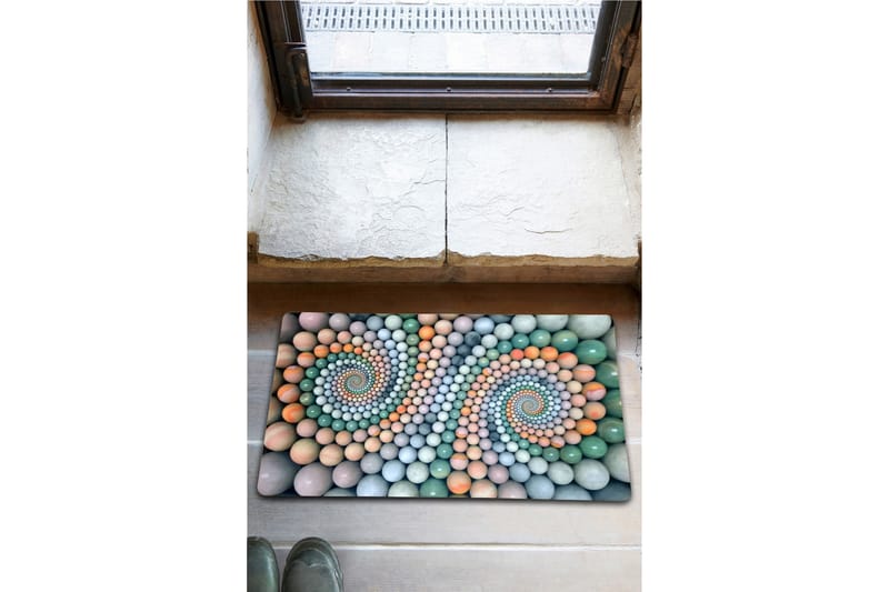 Dörrmatta Chilai 45x70 cm - PVC/Multifärgad - Dörrmatta & entrématta - Små mattor