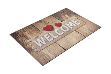 Dörrmatta Emethe 45x70 cm - Flerfärgad - Textil & mattor - Matta - Utomhusmatta - Dörrmatta & entrématta