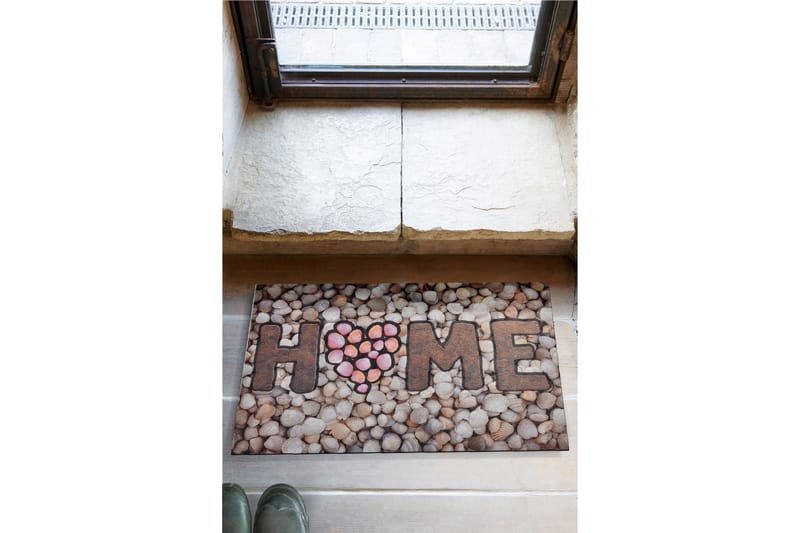 Dörrmatta Homestone 45x70 cm - Flerfärgad - Dörrmatta & entrématta - Små mattor