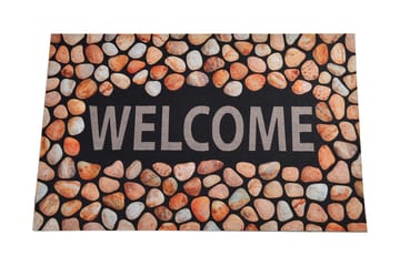 Dörrmatta Ivoire 45x70 cm - Flerfärgad - Textil & mattor - Matta - Utomhusmatta - Dörrmatta & entrématta