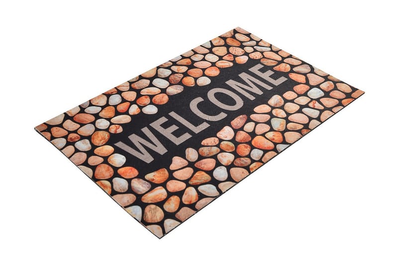 Dörrmatta Ivoire 45x70 cm - Flerfärgad - Textil & mattor - Matta - Utomhusmatta - Dörrmatta & entrématta