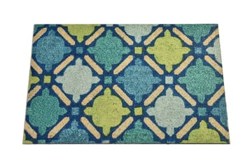 Dörrmatta Kamaria 45x70 cm - Flerfärgad - Textil & mattor - Matta - Utomhusmatta - Dörrmatta & entrématta