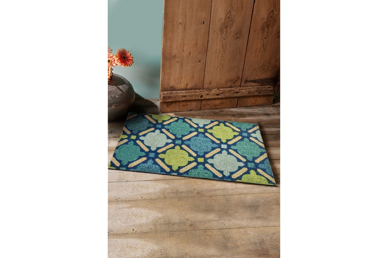 Dörrmatta Kamaria 45x70 cm - Flerfärgad - Textil & mattor - Matta - Utomhusmatta - Dörrmatta & entrématta