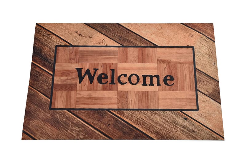 Dörrmatta Legno 45x70 cm - Flerfärgad - Textil & mattor - Matta - Utomhusmatta - Dörrmatta & entrématta