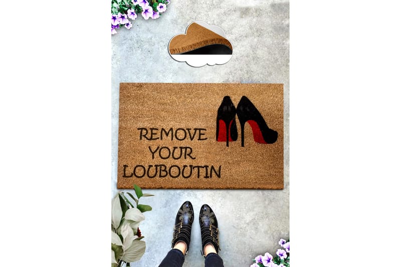 Dörrmatta Nazirul 40x60 cm Rektangulär - Flerfärgad - Textil & mattor - Matta - Utomhusmatta - Dörrmatta & entrématta